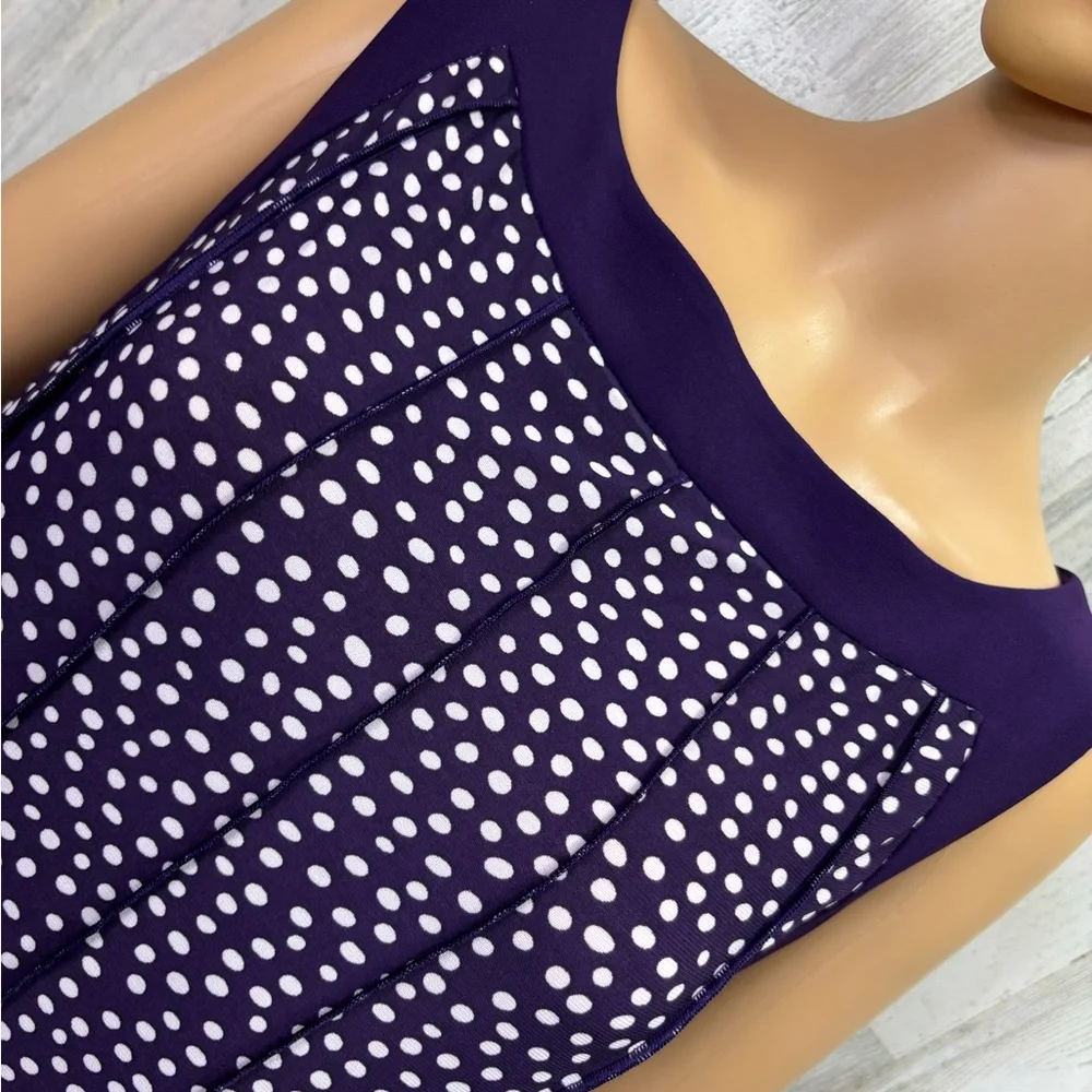 Perceptions Polka‎ Dot Midi Dress
